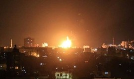 انفجارات قوية تهز محافظة حلب السورية وأنباء عن غارات اسرائيلية