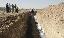 العثور على مقبرة جماعية للإيزيديين بمجمع الجزيرة تعود للعام 2014 (صور)