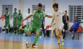 نفط البصرة وشقيقه الوسط يتأهلان لنصف نهائي دوري المحترفين لكرة الصالات