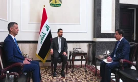 الزيدي يرعى مراسم تسليم مهام محافظ البنك المركزي ويكلف العلاق مستشاراً