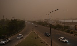 الأنواء: تصاعد للغبار وتفاوت في درجات الحرارة