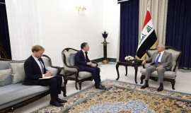 رئيس الجمهورية يؤكد عزم العراق على إدامت العلاقات مع هولندا وتطويرها