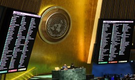 "25" دولة تمتنع عن التصويت على "عضوية فلسطين" في الأمم المتحدة