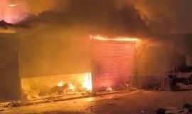 مصدر: الدفاع المدني يخمد حريق اندلع بسوق العورة بمدينة الصدر