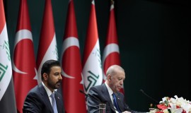 الزيدي وأردوغان يعلنان بدء مشروع طريق التنمية وتوسيع الشراكة بين البلدين