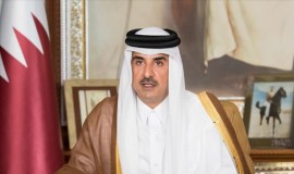 أمير قطر يؤكد مساعي بلاده الرامية لوقف الحرب الإسرائيلية المتواصلة على قطاع غزة