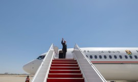 الرئيس رشيد يغادر بغداد إلى البحرين للمشاركة بأعمال مؤتمر القمة العربية
