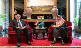 فؤاد حسين يبحث مع وزير الخارجية السعودي المستجدات الإقليمية والدولية