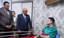 الحسناوي: وضعنا خطة شاملة لعلاج الجرحى الفلسطينيين القادمين للعراق